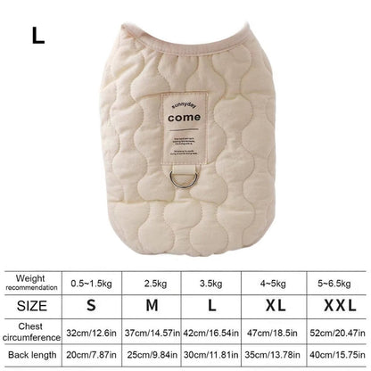 SnuggleShield Winter Coat – Warmth Meets Walk-Ready Convenience for Small Dogs & Cats