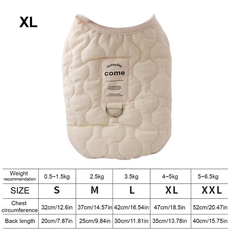 SnuggleShield Winter Coat – Warmth Meets Walk-Ready Convenience for Small Dogs & Cats