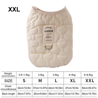 SnuggleShield Winter Coat – Warmth Meets Walk-Ready Convenience for Small Dogs & Cats