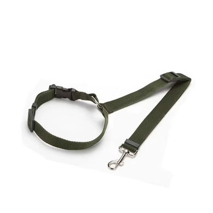 SafeRide DuoLeash – 2-in-1 Car Seat Belt & Walking Leash for Dogs on the Move