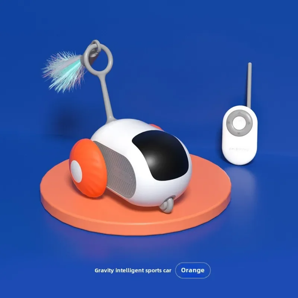 Cat Chase Car – Automatic Rolling Toy for Non-Stop Feline Fun